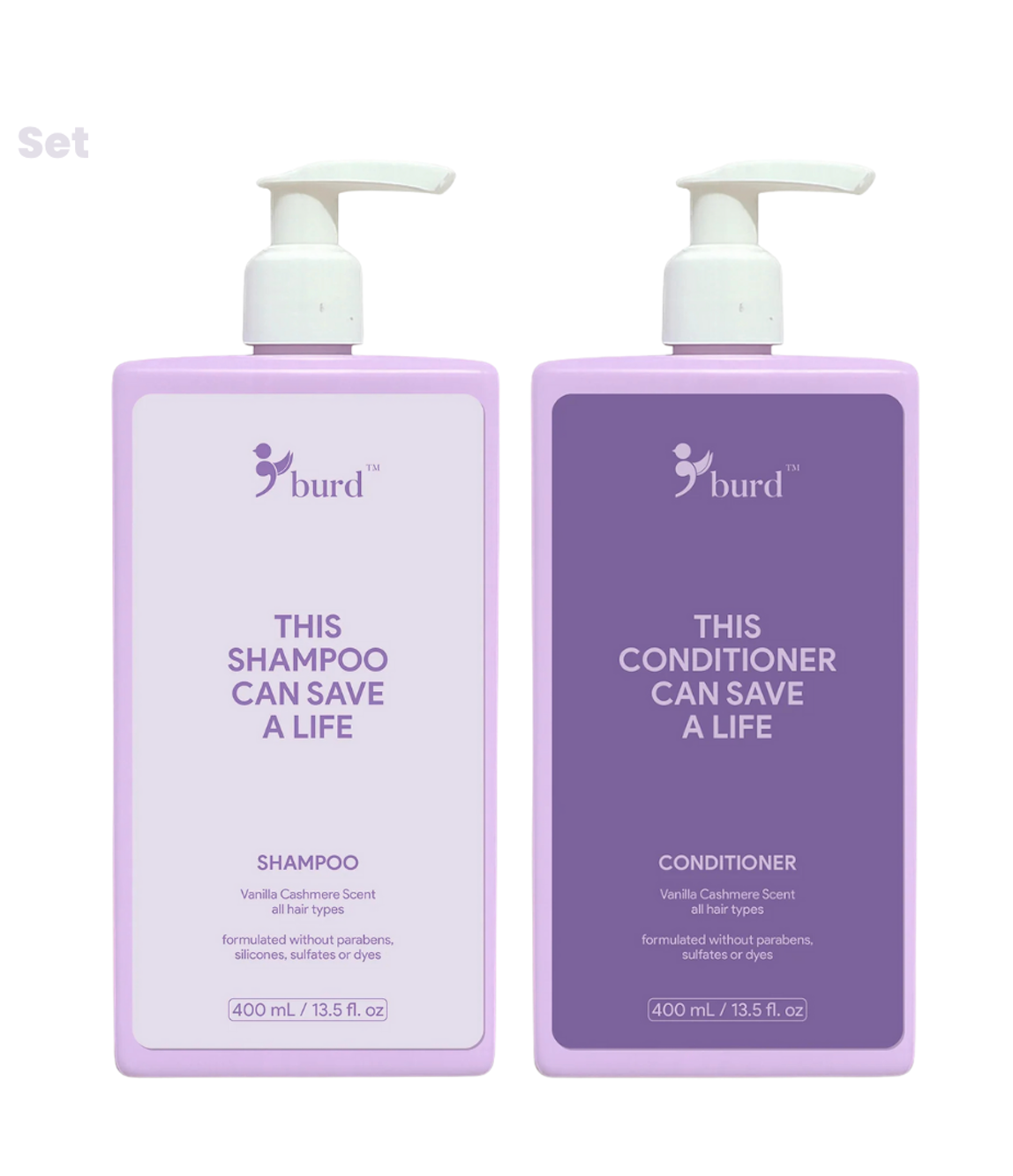 Burd Shampoo and Conditioner Set